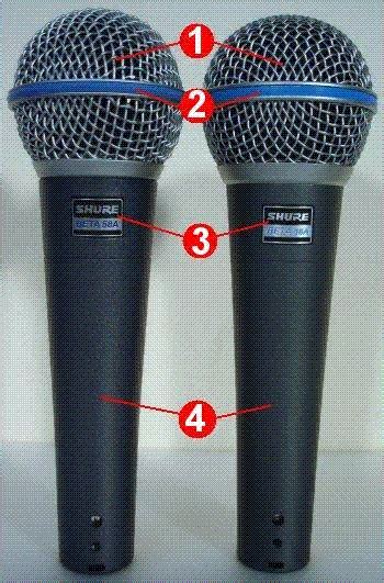 are shure beta 58a fake